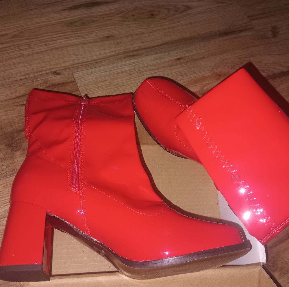 Red Women's Booties